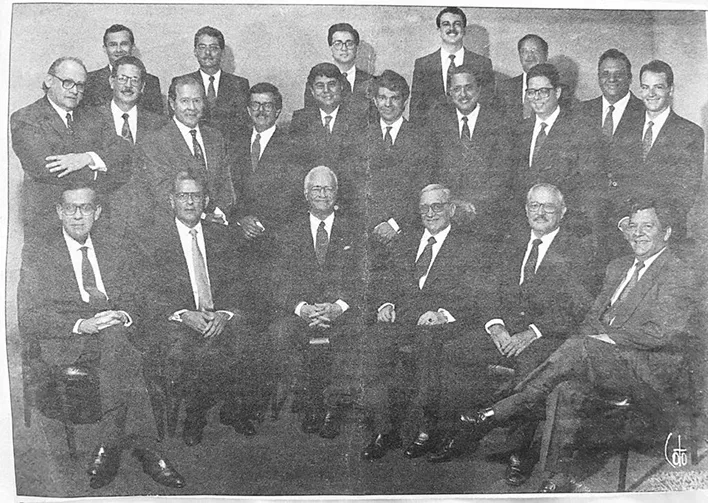 Fotografía histórica del archivo del despacho