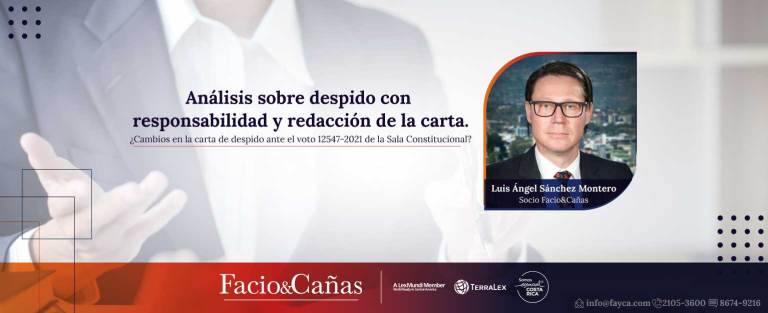 Análisis sobre despido con responsabilidad y redacción de la carta.