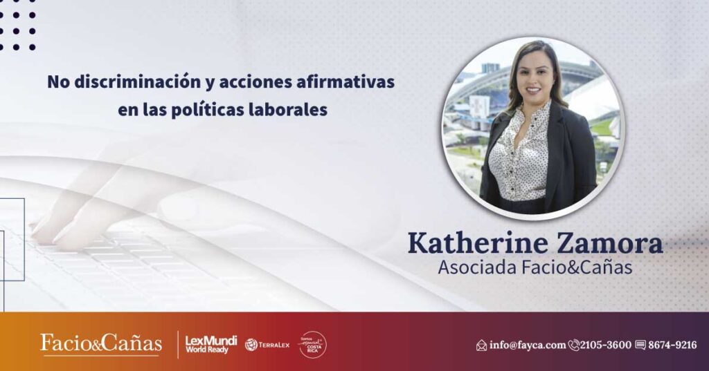 No discriminación y acciones afirmativas en las políticas laborales