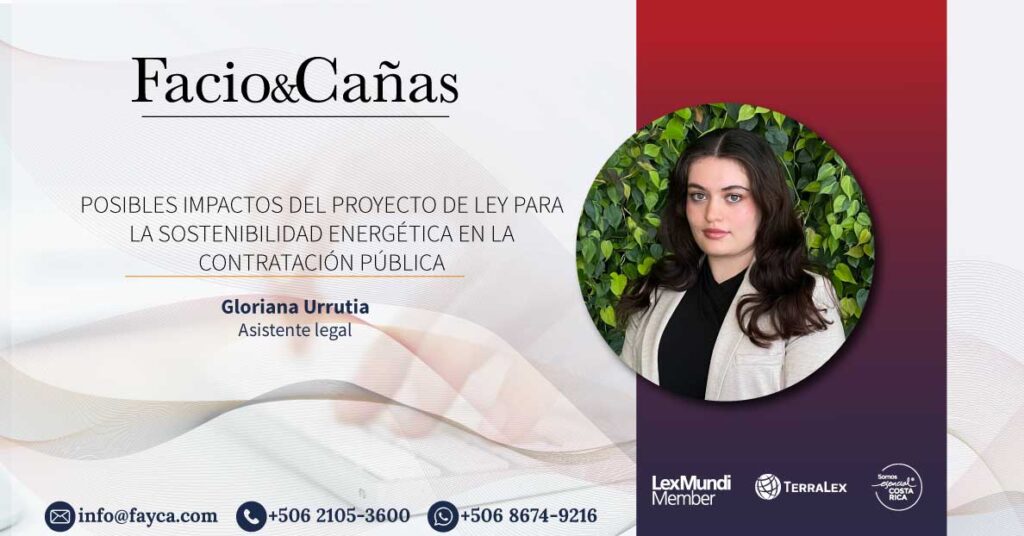 Posibles impactos del proyecto de ley para la sostenibilidad energética en la contratación pública