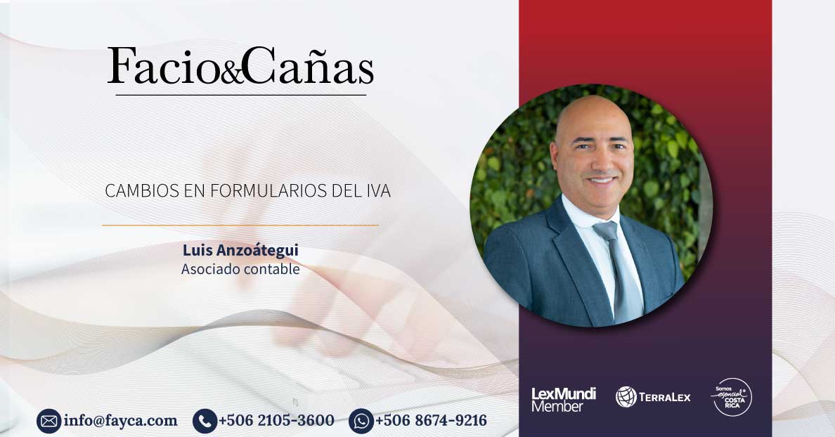 Cambios en formularios del IVA
