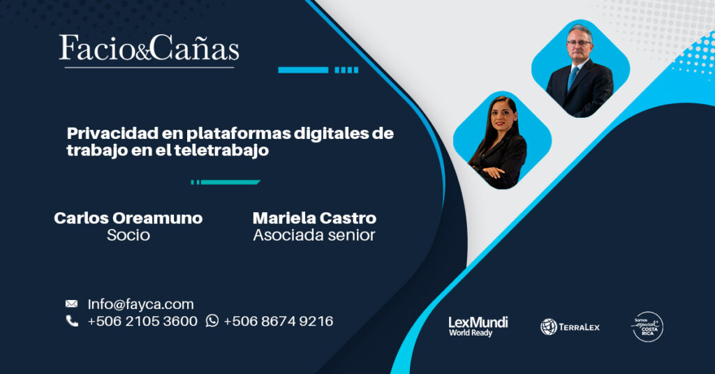 Privacidad en plataformas digitales de trabajo en el teletrabajo